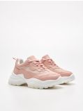 Pastelowe sneakersy - różowy - CROPP - small3