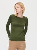 Sweter z guzikami - zielony - CROPP - small2