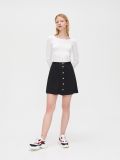 Sweter z dekoltem na plecach - biały - CROPP - small2