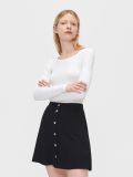 Sweter z dekoltem na plecach - biały - CROPP - small3