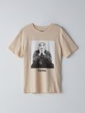 Tričko oversize Tupac - tělová - CROPP - small2