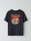 Koszulka Led Zeppelin - brązowy - CROPP - small2