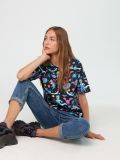 Tričko Rick and Morty - černý - CROPP - small1