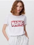 Koszulka MARVEL - biały - CROPP - small1