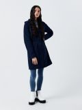 Parka z kapturem - granatowy - CROPP - small1