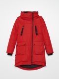 Steppmantel mit Kapuze - Rot - CROPP - small4