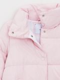 Pikowana kurtka puffer - różowy - CROPP - small4