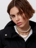 Pikowana kurtka puffer - czarny - CROPP - small2