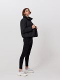 Pikowana kurtka puffer - czarny - CROPP - small3