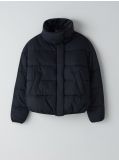 Pikowana kurtka puffer - czarny - CROPP - small4