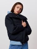 Pikowana kurtka puffer - czarny - CROPP - small1