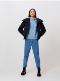 Pikowana kurtka puffer - czarny - CROPP - small2
