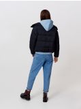 Pikowana kurtka puffer - czarny - CROPP - small3