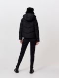 Pikowana kurtka puchowa z kapturem - czarny - CROPP - small3