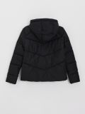 Pikowana kurtka puchowa z kapturem - czarny - CROPP - small6