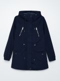 Parka z kapturem - granatowy - CROPP - small4