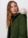 Zateplená parka s kapucí - hnědozelená - CROPP - small2