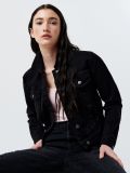 Kurze Jeansjacke - Schwarz - CROPP - small1