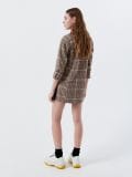Marynarka w kratkę - beżowy - CROPP - small3