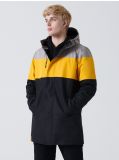 Béžový kabát rovného strihu - čierna - CROPP - small3