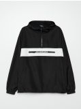 Geacă tip hanorac, cu glugă - negru - CROPP - small4