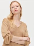 Pullover mit Rückenausschnitt - Beige - CROPP - small1