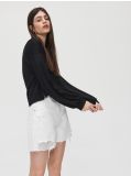 Pullover mit Rückenausschnitt - Schwarz - CROPP - small1