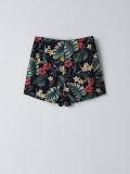 Spódnico spodenki z wiskozy - czarny - CROPP - small7