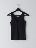 Top z koronką - czarny - CROPP - small1