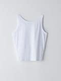 Megkötős crop top - fehér - CROPP - small3