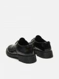 Derby-Schuhe mit Plateausohle und Hologrammeffekt - Schwarz - CROPP - small4