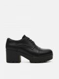 Flache Derby-Schuhe - Schwarz - CROPP - small1