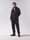 Kurtka anorak z kontrastowymi elementami - czarny - CROPP - small1