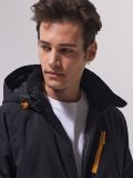 Kurtka anorak z kontrastowymi elementami - czarny - CROPP - small2