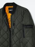 Pikowana kurtka bomber - zielony - CROPP - small5