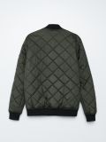 Pikowana kurtka bomber - zielony - CROPP - small6