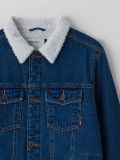Wattierte Jeansjacke - Blau - CROPP - small7