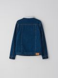 Wattierte Jeansjacke - Blau - CROPP - small9