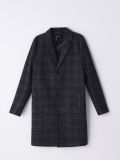 Płaszcz w kratkę - szary - CROPP - small5
