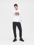 Bluza z kapturem Rick and Morty - biały - CROPP - small4