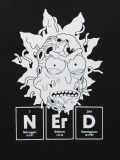 Hanorac cu imprimeu Rick and Morty - negru - CROPP - small4