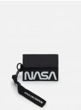 Portfel Nasa z brelokiem - czarny - CROPP - small1
