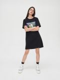 Rick&Morty T-shirt dress - Schwarz - CROPP - small1
