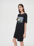 Rick&Morty T-shirt dress - Schwarz - CROPP - small3