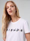Tričko Friends - bílá - CROPP - small1