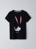 Koszulka z nadrukiem Looney Tunes - czarny - CROPP - small4