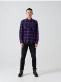 Camicia a quadri - Viola - CROPP - small2