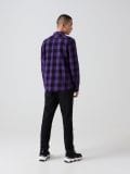Camicia a quadri - Viola - CROPP - small3
