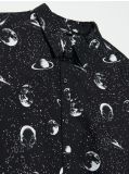 Hemd mit durchgehendem Druck - Schwarz - CROPP - small2