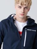 Softshell-Kapuzenjacke mit Reißverschluss - Navy - CROPP - small2